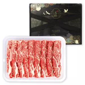 미국산 꽃LA갈비 마블링 끝판왕 초이스등급 2kg 선물세트