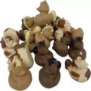 래시콘 벅 브롱코 고무 말 오리 20팩 1.75x2.25인치 예! 예 그릴 당신은 카드 태그를 받았습니다