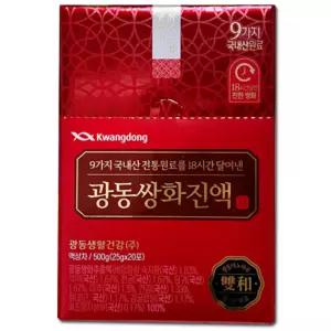 광동 쌍화진액 20포 x 10박스 200포