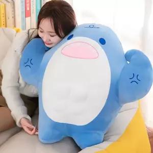 인형 몸짱 상어 대형 근육 쿠션 선물 헬스 헬스 헬창