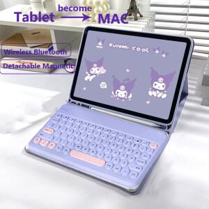 삼성호환 갤럭시호환 탭 S10 FE 플러스용 블루투스 키보드 케이스 13.1인치 2025 X620 펜 홀더가 있는 마그