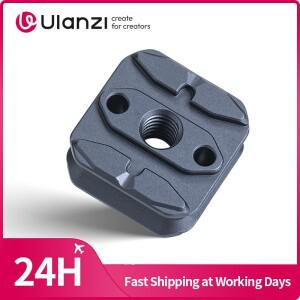 울란지 팔캄 F22 듀얼 헤드 퀵 릴리즈 플레이트 1/4'' 나사 구멍 아리 포지셔닝 홀로 연결 연장용