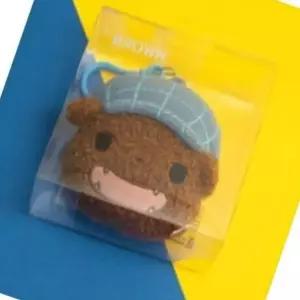 가방고리인형 캐릭터디자인 사무 브라운 팬시 엉