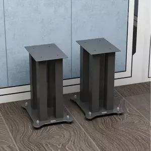 스피커 스탠드 금속 바닥형 오디오 거치대 홈시어터 튼튼