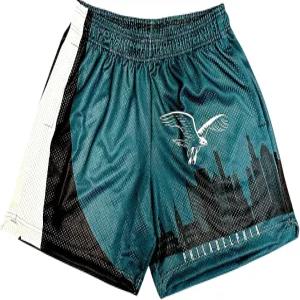 DIOTTR 남성 스카이라인 그래픽 반바지 캐주얼 스트리트웨어 쿨 농구 런닝 운동 포켓 포함