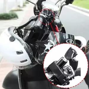 [콩심팥심]오토바이 킥보드 헬멧락 자전거