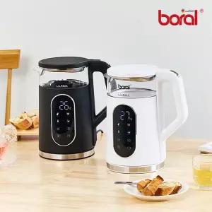보랄 BIG LCD 디지털 이중 글래스 전기주전자 1.7L BR-602D