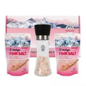 VFH 핑크소금 선물세트 4호 핑크소금 그라인더