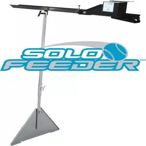 스포츠 공격을 위한 솔로 소프트볼 피더와 통한 주니어 해킹 공격 피칭 머신