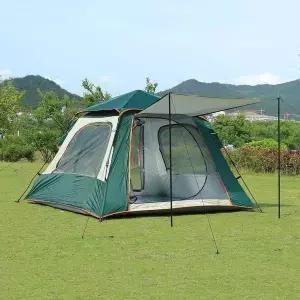 [콩심팥심]34인용 원터치 텐트 캠핑 여행용 그늘막 원터치자동텐트