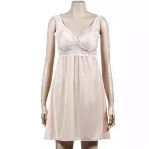 여자잠옷슬립 패드일체형 레이스 슬립 원피스잠옷 이너나