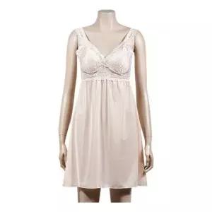 체형 여성 레이스 슬립 차마잠옷 이너나시 원피스잠옷