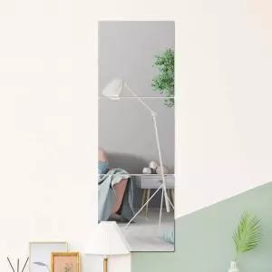 벽에 붙이는 안전 아크릴 거울 3p 30x30cm 접착식거울 생활용품 가정용품 생필품