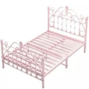 유럽식 침대 프레임 철제 엔틱 클래식 가구 조립식 침대프레임 호텔