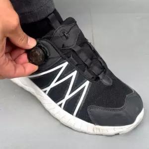 와이어신발끈 다이얼 신발 호환 교체끈 와이어끈 검정 100cm