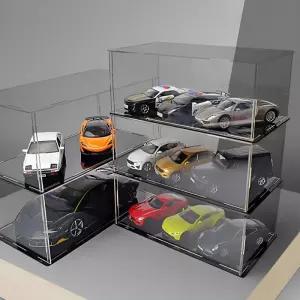 1:24 다이캐스트 조립식 자동차 투명 아크릴 장식장