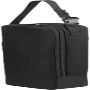 여행용 스팀 다리미용 샌쿼이트 휴대용 찜통 가방 걸이 스트랩이 있는 언 케이스 정리함 여행 친화적인