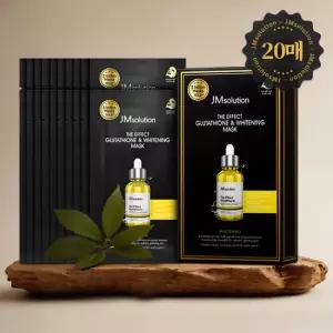 제이엠솔루션 더 이펙트 글루타치온  화이트닝 마스크 24ml 10매 x 2개