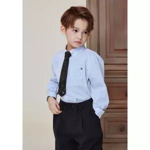 [롯데백화점]빈 스트라이프 블루 셔츠 블라우스BA11BL02SBL