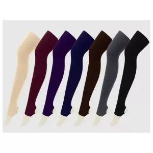 [블루마켓]여성 고리 기모 레깅스 X3개 무지 무발 컬러 타이즈 여자레깅스 학생레깅스 겨울레깅스 학생타이