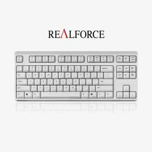 국내정발 리얼포스 R4TL APC 화이트 유/무선 토프레 무접점 텐키리스 키보드