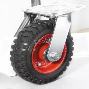 관리기 경운기 6인치 만능 고무 타이어 보조바퀴 휠 휠