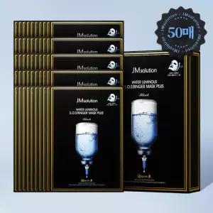 제이엠솔루션 물광 에스오에스 링거 마스크 플러스 10매 x 5개 총50매