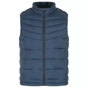 남자 고밀도 웰론 하이넥 경량 조끼패딩 DD-VEP-K4WMV901-그린