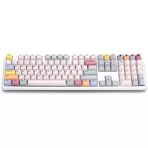 레트로 캔버스 키캡 OEM PBT 135키 한글