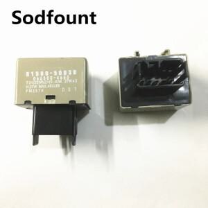 8핀 LED 자동차 플래시 릴레이 81980-50030 066500-4650 150W 점멸 장치 차량용