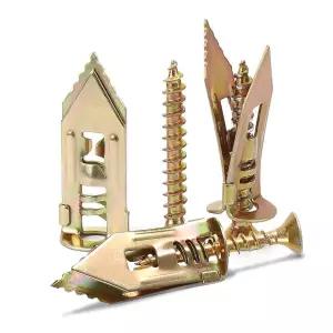 YZTONPAO 셀프 드릴 드라이월 앵커 및 나사 키트 드라이월용 벽 수리 도구로 쉽게 고정할 수