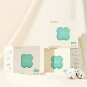 산들산들 순면커버 생리대 3종 택1 (중형/오버나이트/롱팬티라이너)