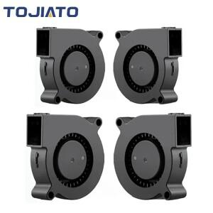 3D 프린터 부품 팬 4020 5015 Reprap Prusa I3 DC 송풍기 냉각 터보 팬용 12V/24V 슬리브 베어링 브러시리