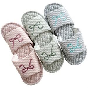 세탁가능한 3중쿠션 층간소음방지 미끄럼방지 퀼팅 푹신한 거실 면실내화 3켤레세트