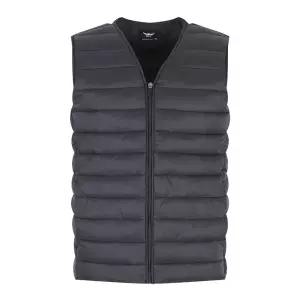 남자 브이넥 경량 방풍 조끼패딩 DD-VEP-W2DPDVT702-검정