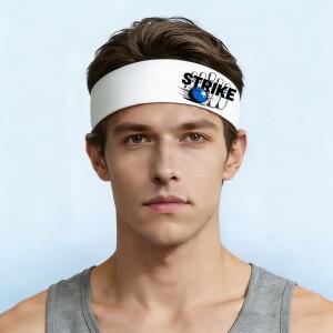 농구 피트니스 및 마라톤 스포츠의 맞춤형 패턴에 적합한 땀 방지 헤드밴드 4개