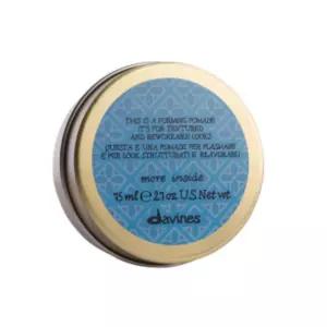 다비네스 포밍 포마드 헤어 왁스 젤 남자 남성 75ml