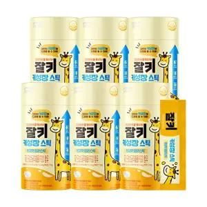 [빙그레][T] 빙그레 잘키 어린이 망고맛 젤리스틱 유산균발효굴추출물 FGO 14포 6박스 12주분