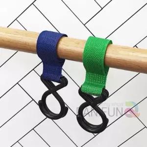 2P 찍찍이 유모차 후크 유모차가드 유모차바람막이 유모차버클 유모차비닐커버 버기훅