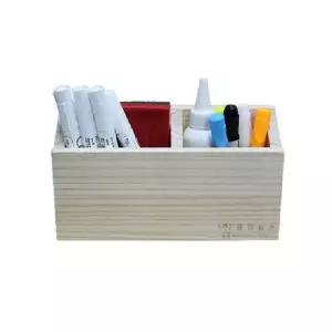 금강 자석원목 칠판용품 보관함