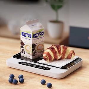 50W 컵 히터 머그 워머 전기 핫 플레이트 9단계 온도 조절 코스터 가열 도시락 우유 커피 가정용 사무실용