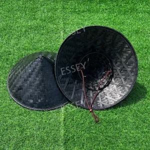 초록 강태공 모자 한복 밀집 촬영용 옛 고대 대나무