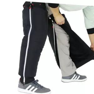 안전 반사띠 방한 패딩 레그워머 기모 바이크 발토시