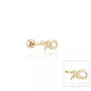 [롯데백화점]로이드 [GB] 하프 미니 노트 14K GOLD 피어싱 LPFP3033G