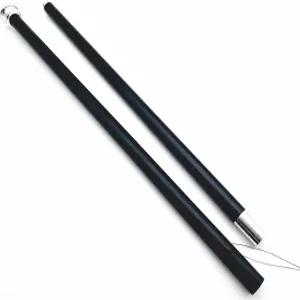 섬리카 매직 매직의 알루미늄 댄싱 지팡이 스틱 트릭 인 에어 완드 짐믹 플로팅 밸런스 부상 마지아