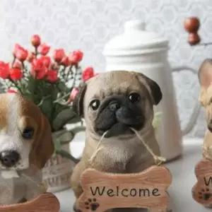 강아지형 NGP298D9 미너어처 카페 홈데코 장식품 인테리어