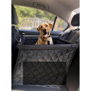 뒷자리 반려동물 보호 카시트 레트로 애견 반려견 핑크 시트보호 강아지 중형 드라이빙킷