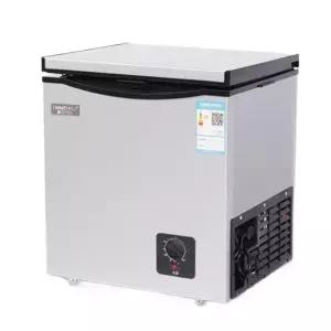 김치냉장고 미니 소형 작은 냉동고 겸용 실버 스탠드