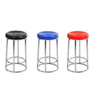 휴대폰가게 모바일 스텐 게임장 원형 카운터 의자 오락실 미용실의자 1 45높이플레인레드