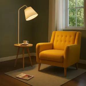 LED 테이블 장스탠드 스칸디 블레오 패브릭